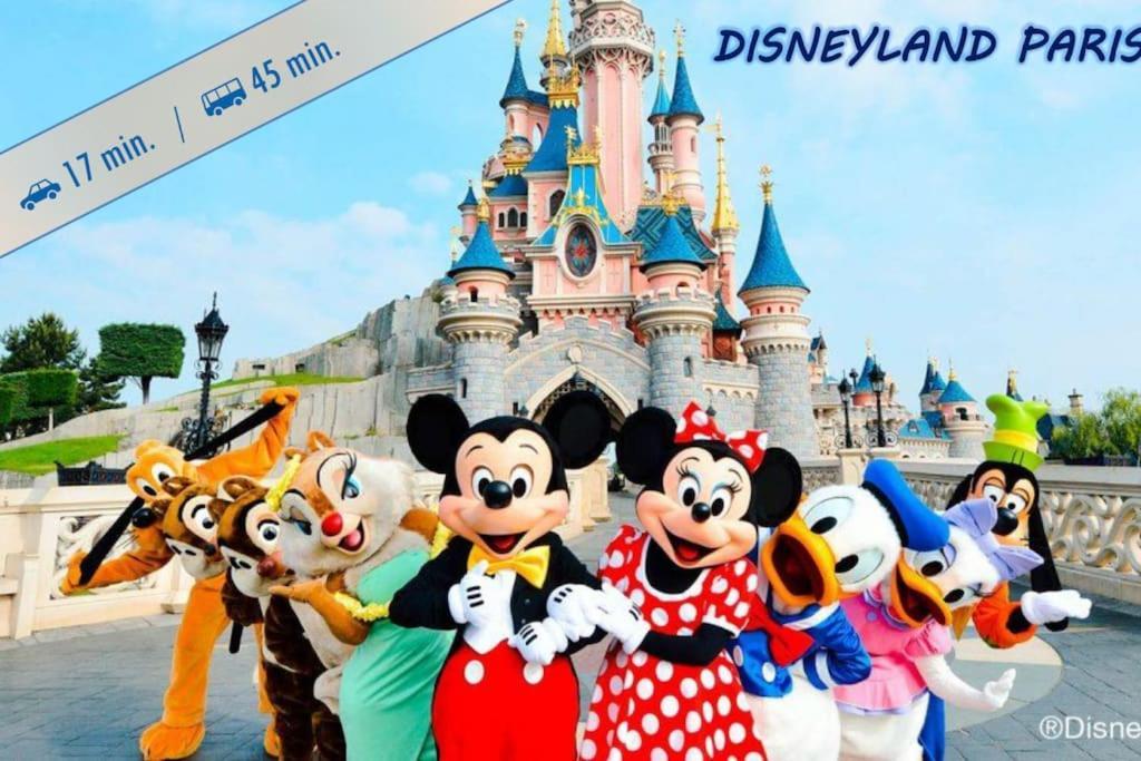 Pause Entre Deux Meaux ► Proche Disneyland Paris ► Wifi ► Netflix ► 24/24H Penchard 외부 사진